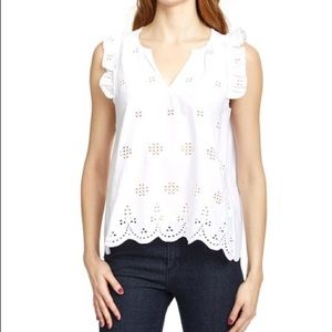 Madewell White Blouse, Medium